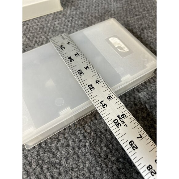 Lot Of (7) Vintage Empty VHS Plastic Clamshell Storage Cases #7 - Picture 6 of 8